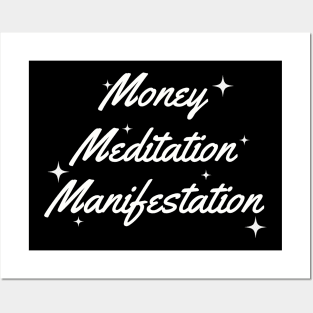 Money Meditation Manifestation M3 Posters and Art